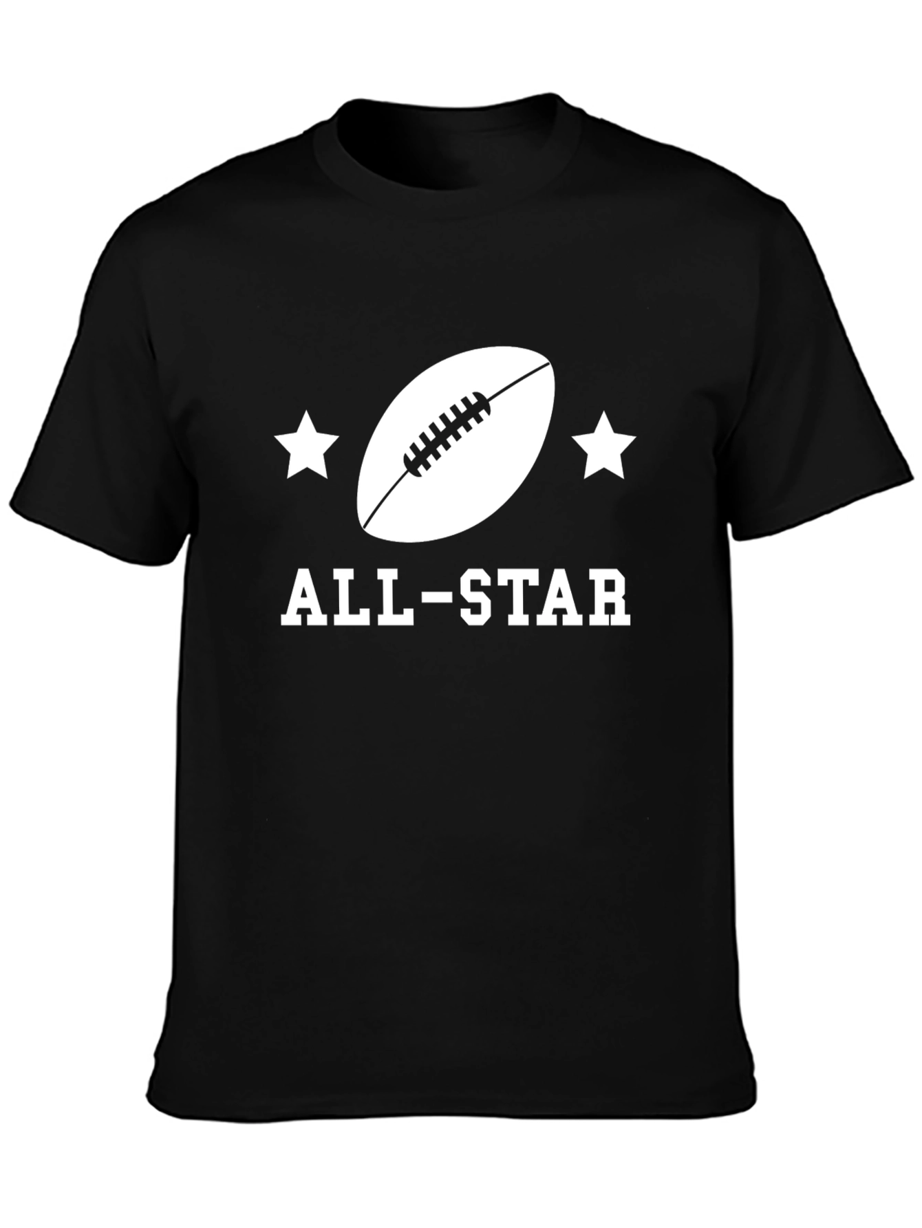 All-Star Football Graphic Tee - Sporty Style