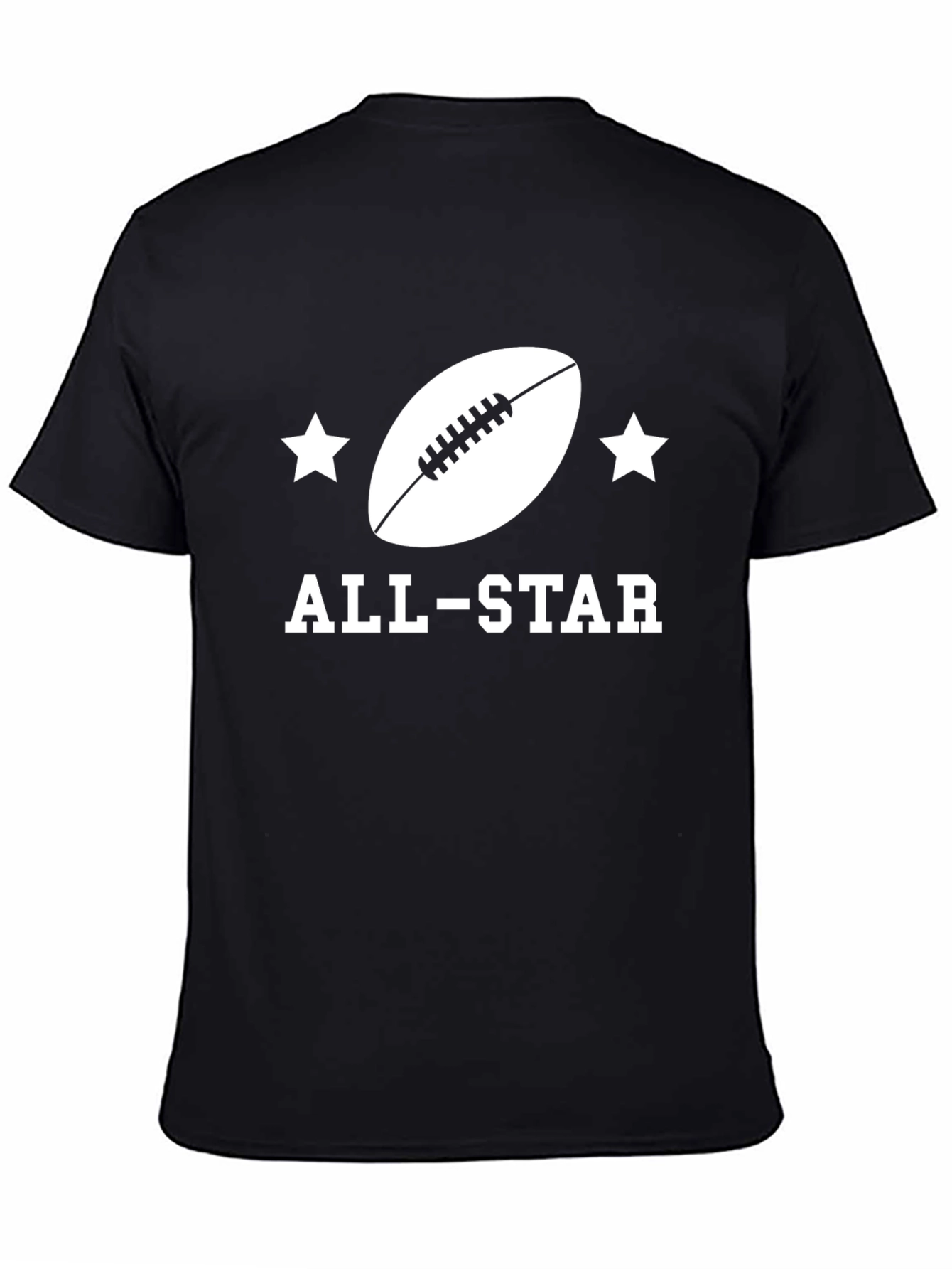 All-Star Football Graphic Tee - Sporty Style