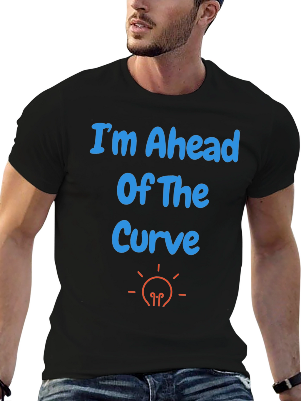Ahead of the Curve Graphic Tee