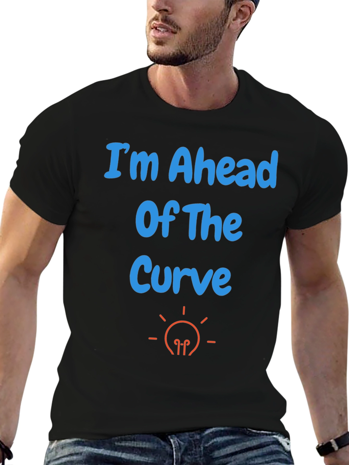 Ahead of the Curve Graphic Tee