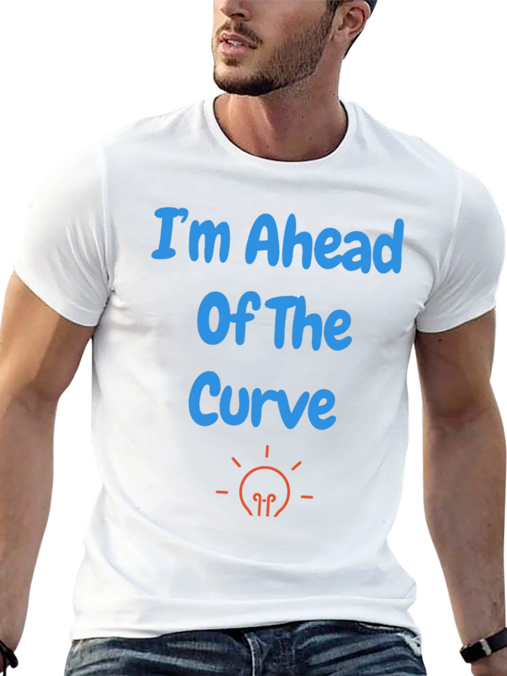 Ahead of the Curve Graphic Tee