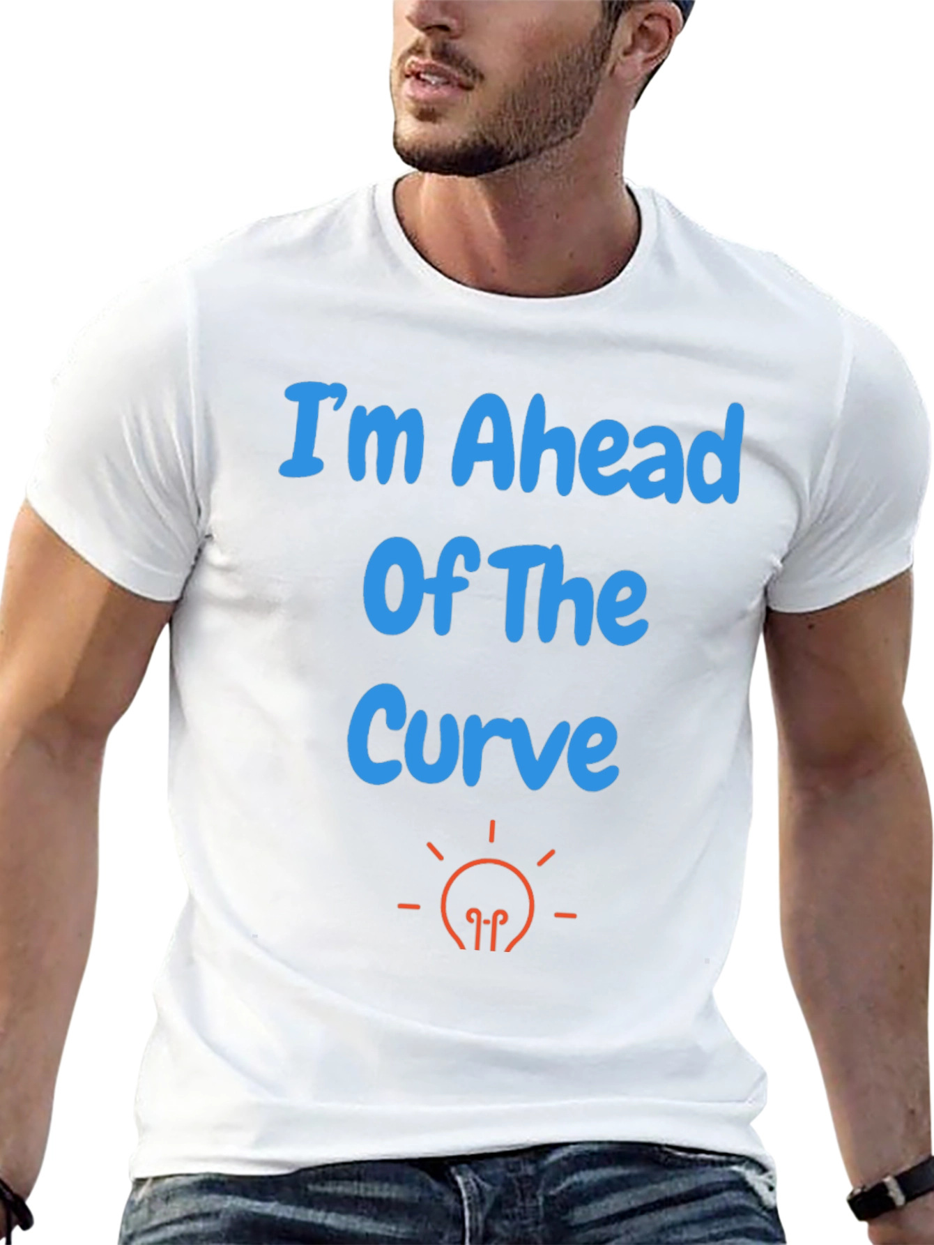 Ahead of the Curve Graphic Tee