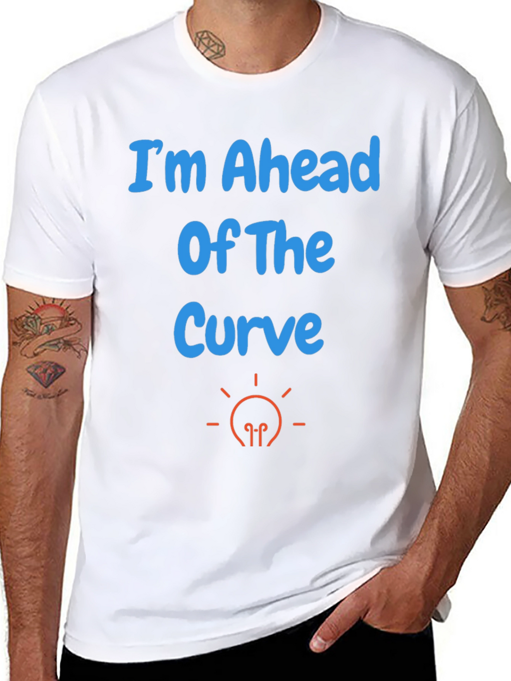 Ahead of the Curve Graphic Tee