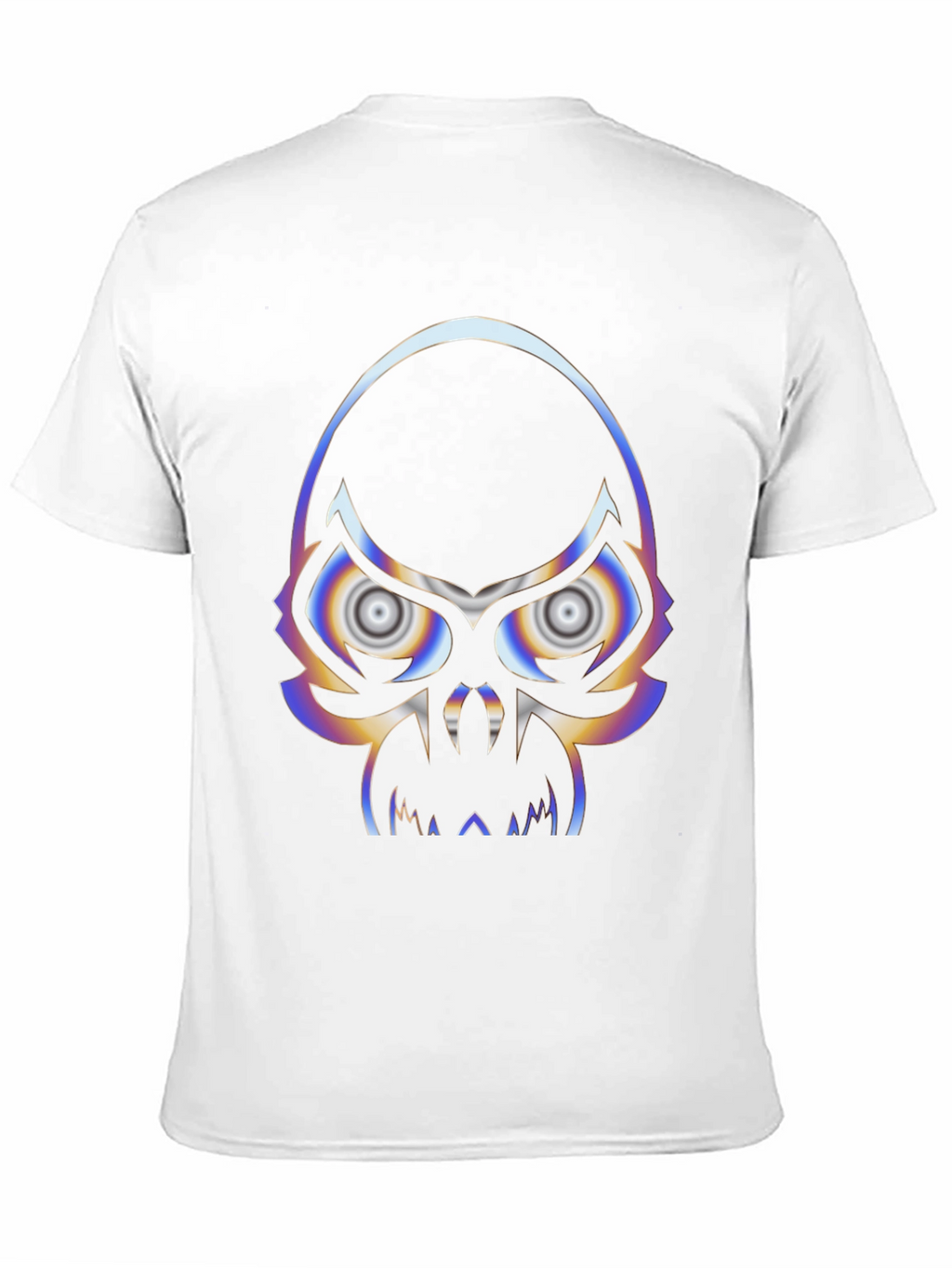 Psychedelic Skull Graphic T-Shirt