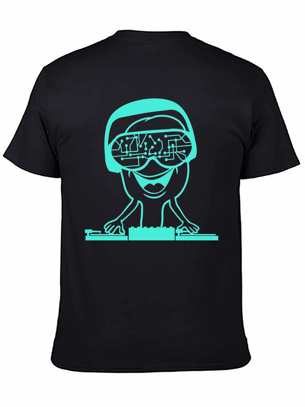 DJ Alien T-Shirt - Tech Headset Graphic Tee
