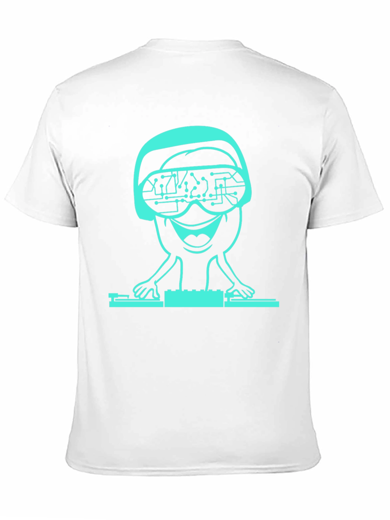 DJ Alien T-Shirt - Tech Headset Graphic Tee