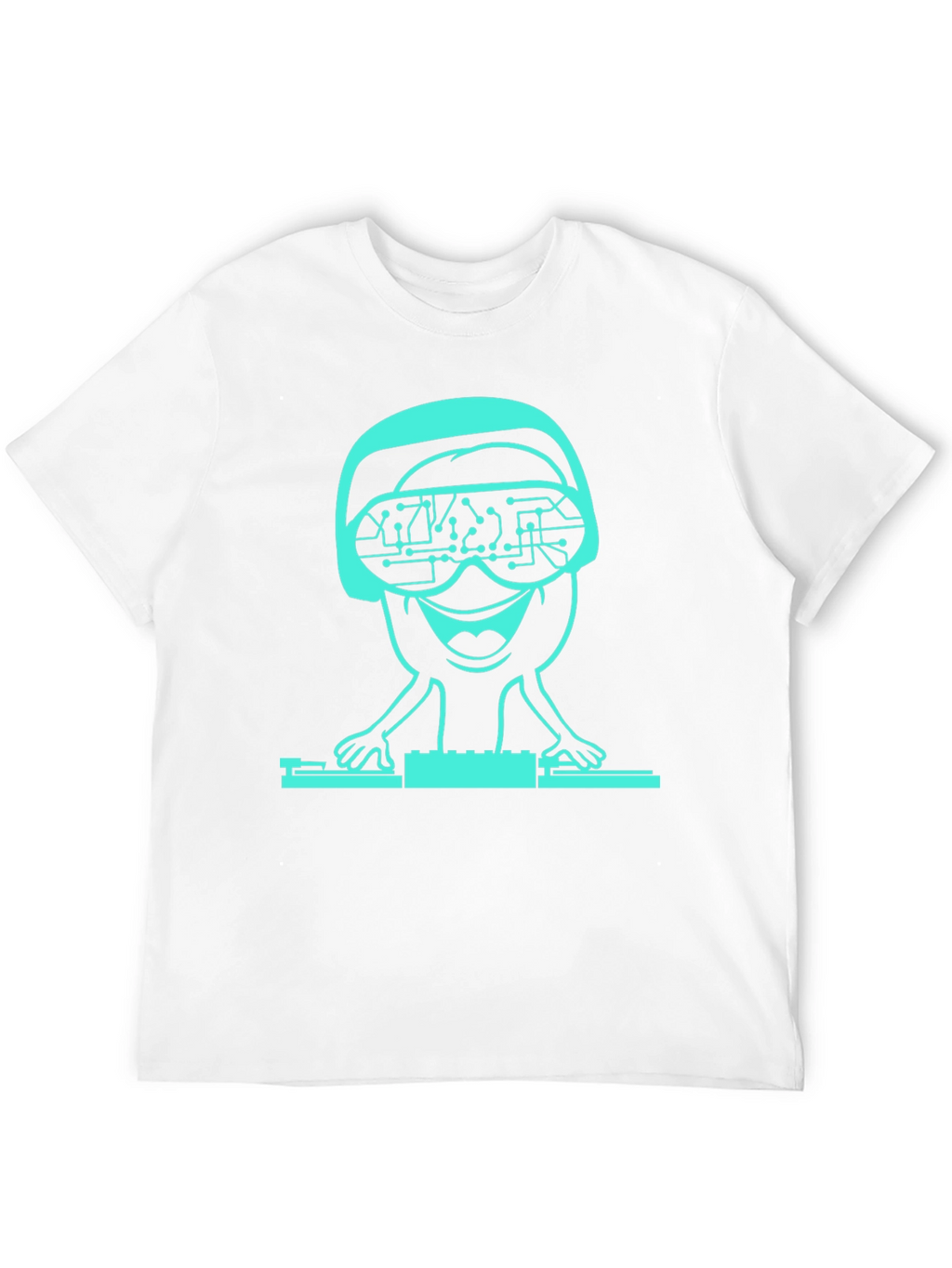 DJ Alien T-Shirt - Tech Headset Graphic Tee