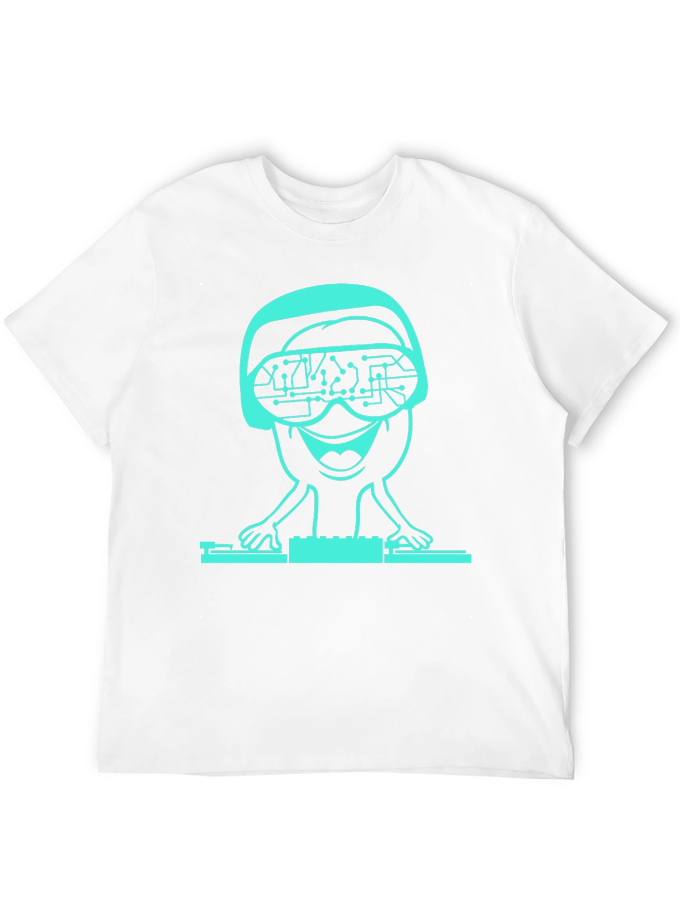DJ Alien T-Shirt - Tech Headset Graphic Tee