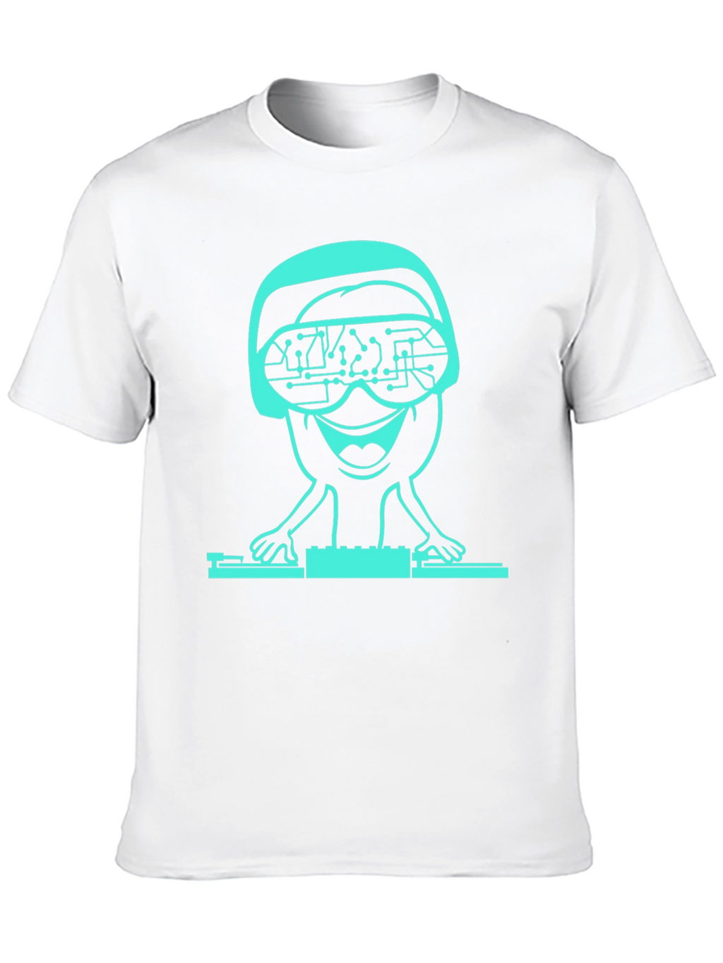 DJ Alien T-Shirt - Tech Headset Graphic Tee