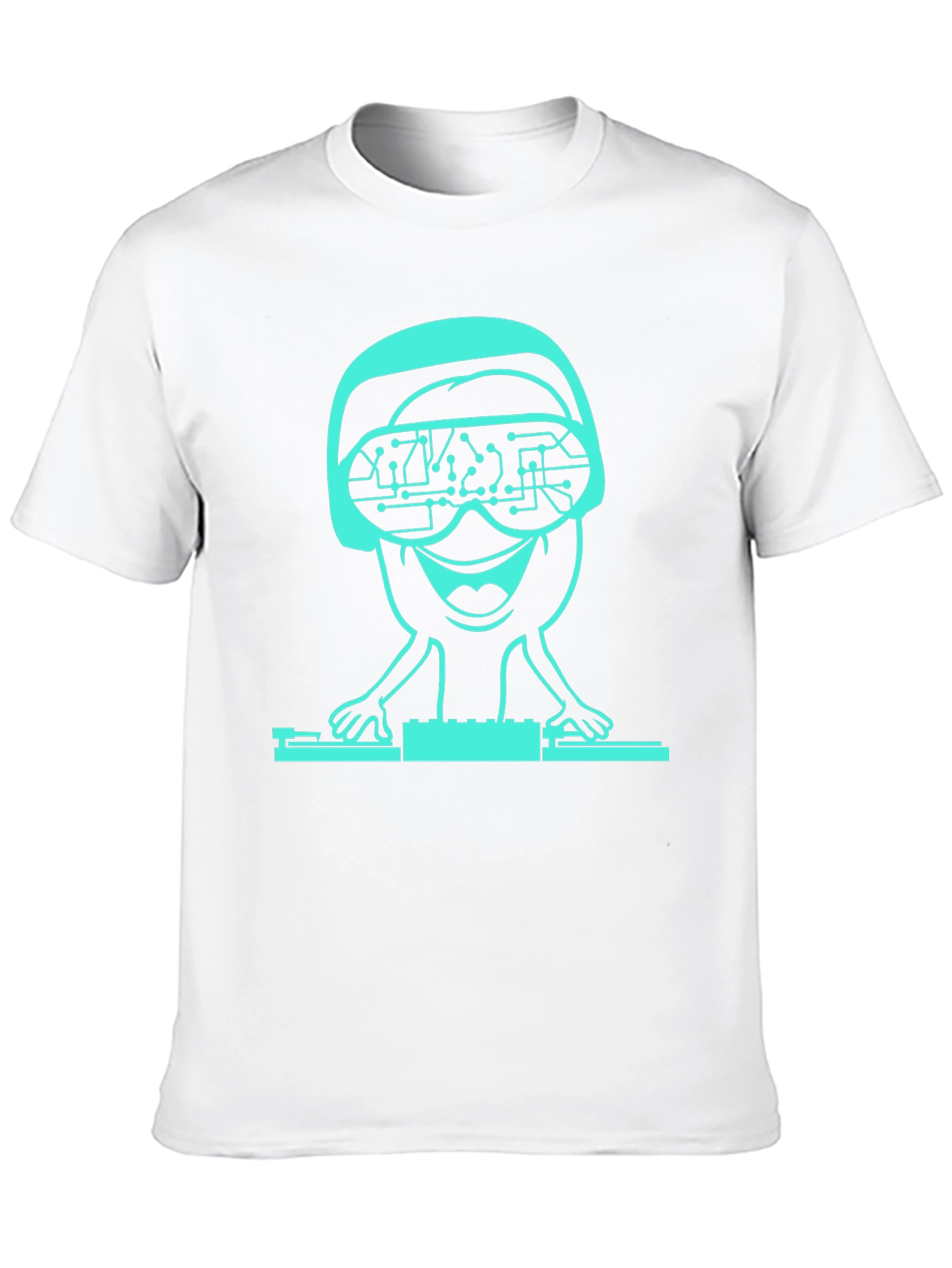 DJ Alien T-Shirt - Tech Headset Graphic Tee