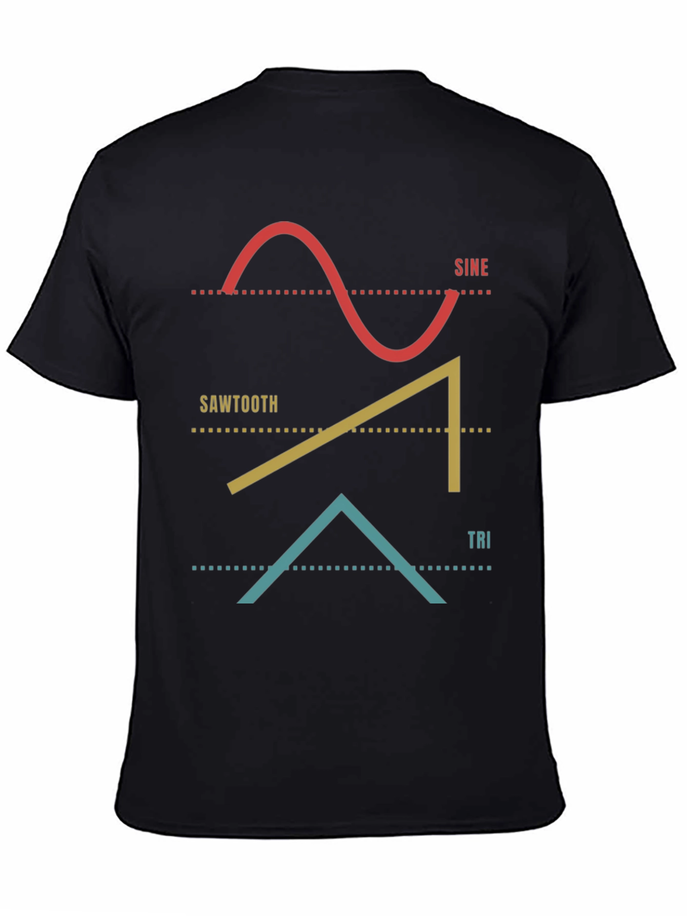 Sine Sawtooth Tri Wave T-Shirt