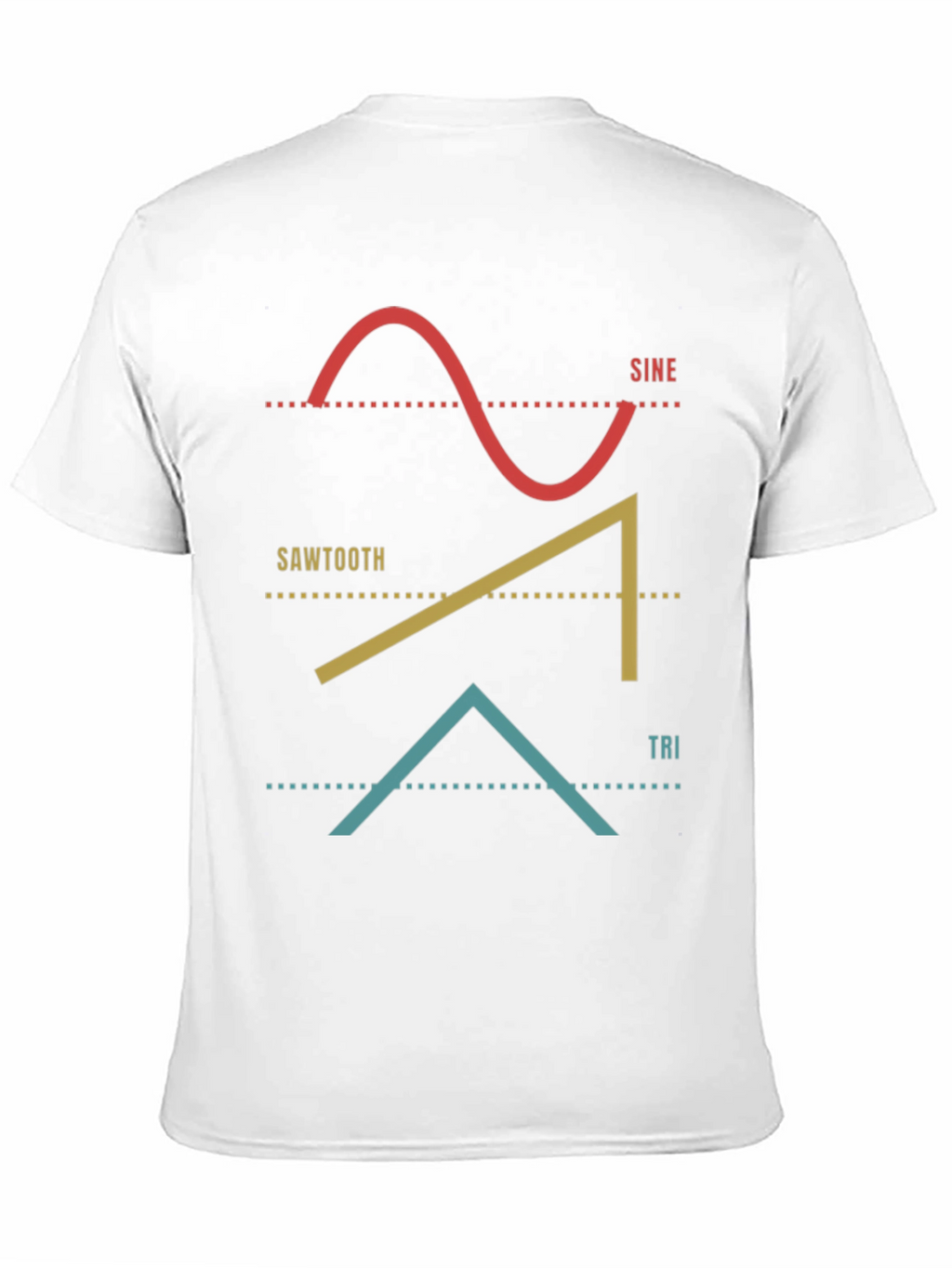 Sine Sawtooth Tri Wave T-Shirt