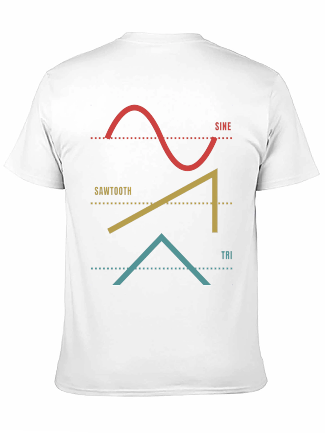 Sine Sawtooth Tri Wave T-Shirt