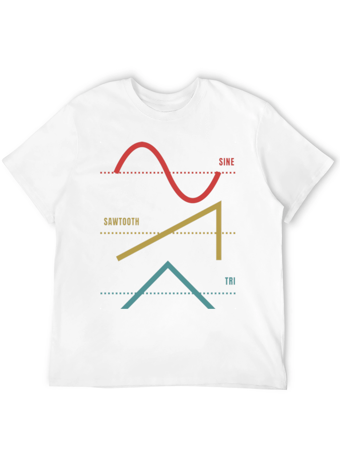 Sine Sawtooth Tri Wave T-Shirt