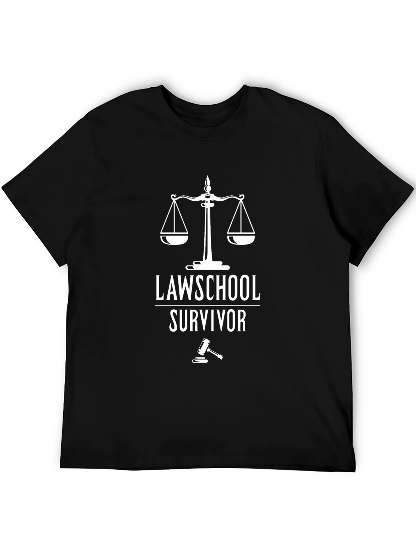 Law School Survivor Black T-Shirt