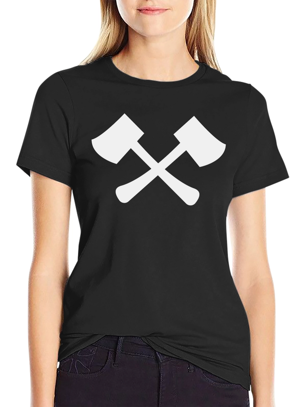 Axe Logo Black T-Shirt