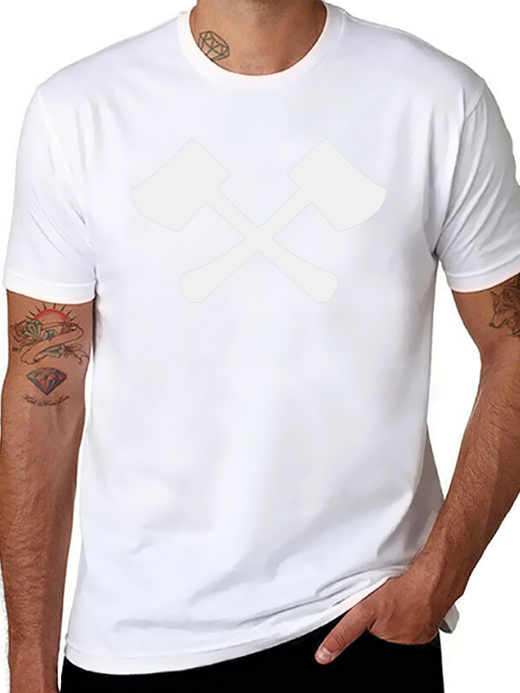 Axe Logo Black T-Shirt