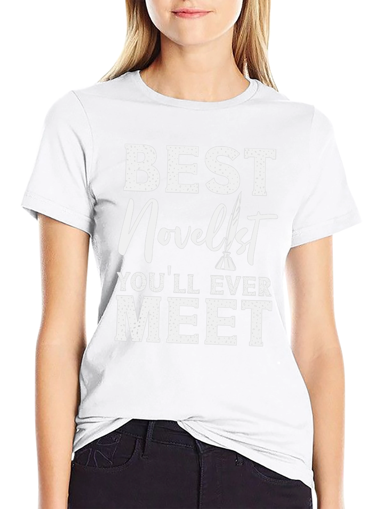 Best Novelist T-Shirt - Writer Gift