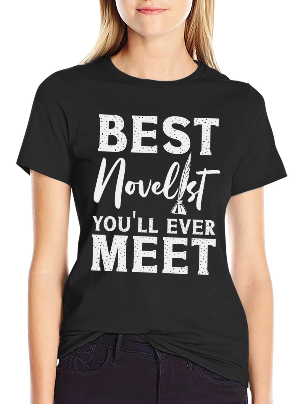 Best Novelist T-Shirt - Writer Gift