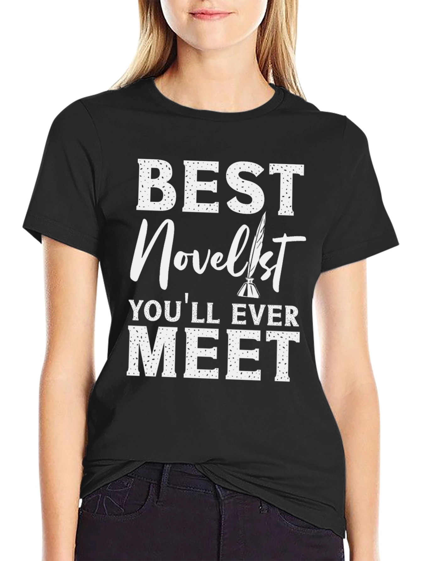 Best Novelist T-Shirt - Writer Gift