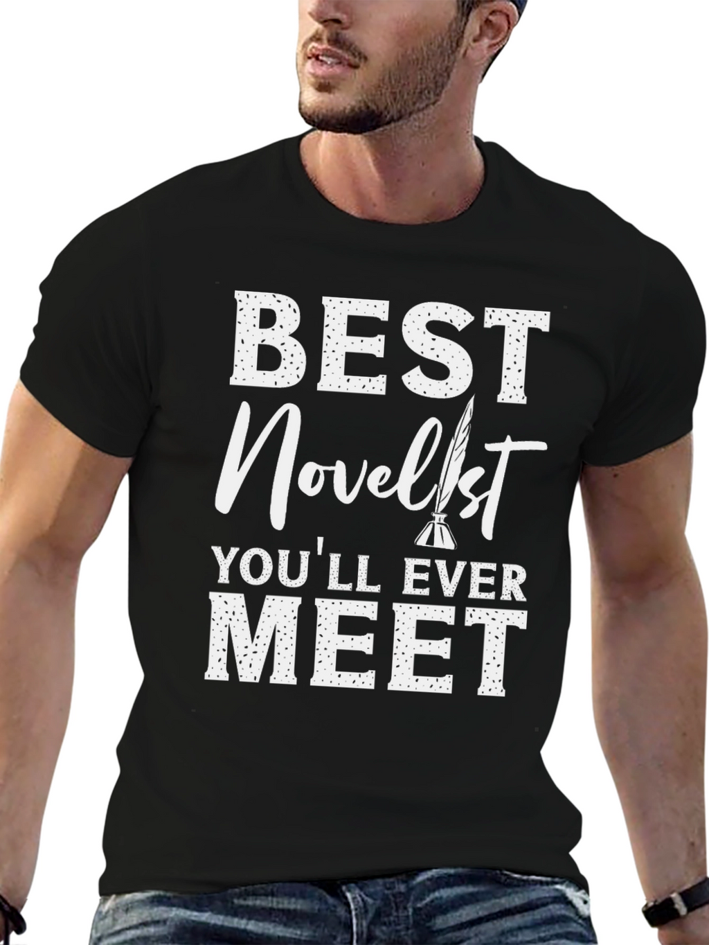 Best Novelist T-Shirt - Writer Gift