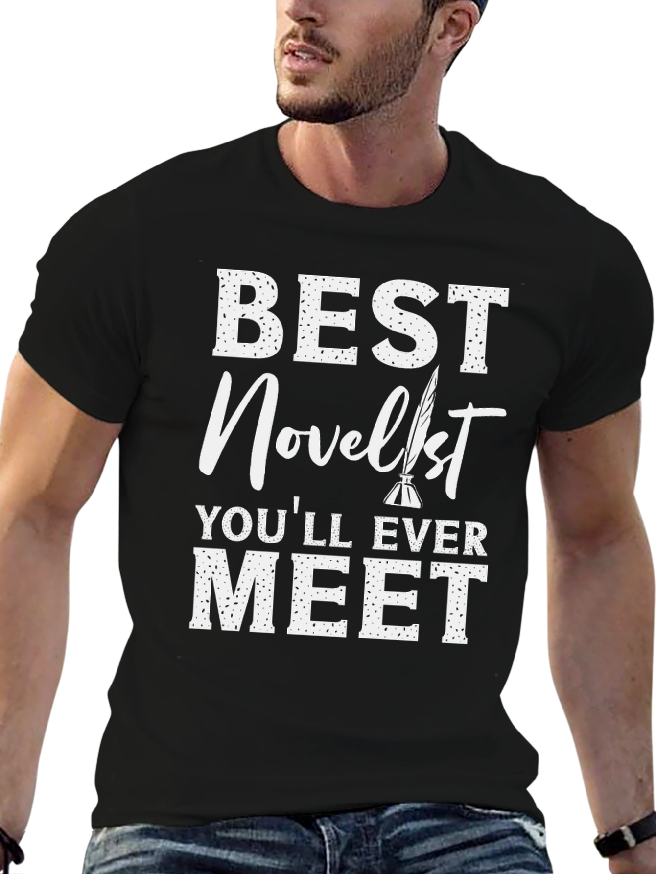 Best Novelist T-Shirt - Writer Gift