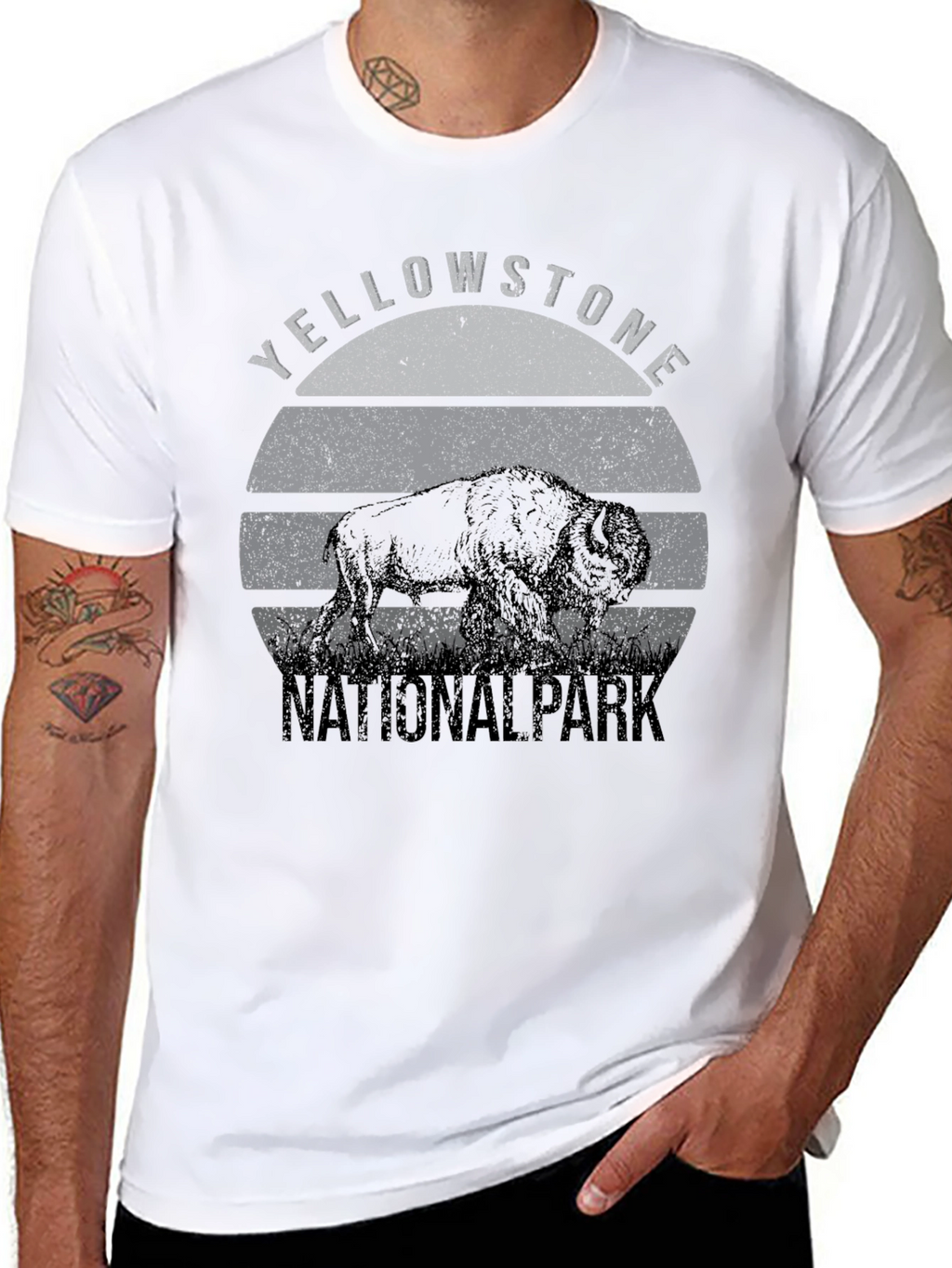 Yellowstone Buffalo Graphic Tee