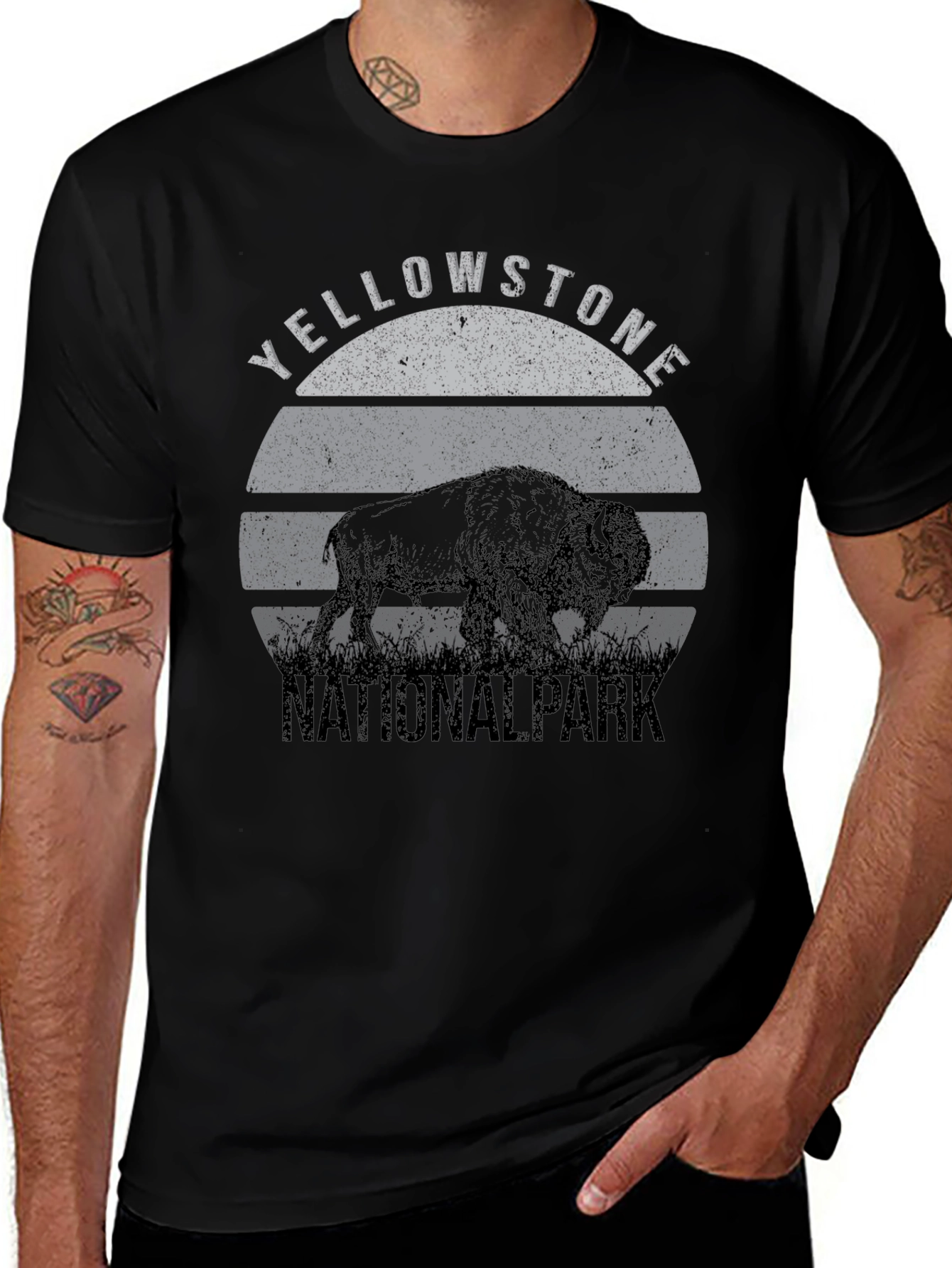 Yellowstone Buffalo Graphic Tee