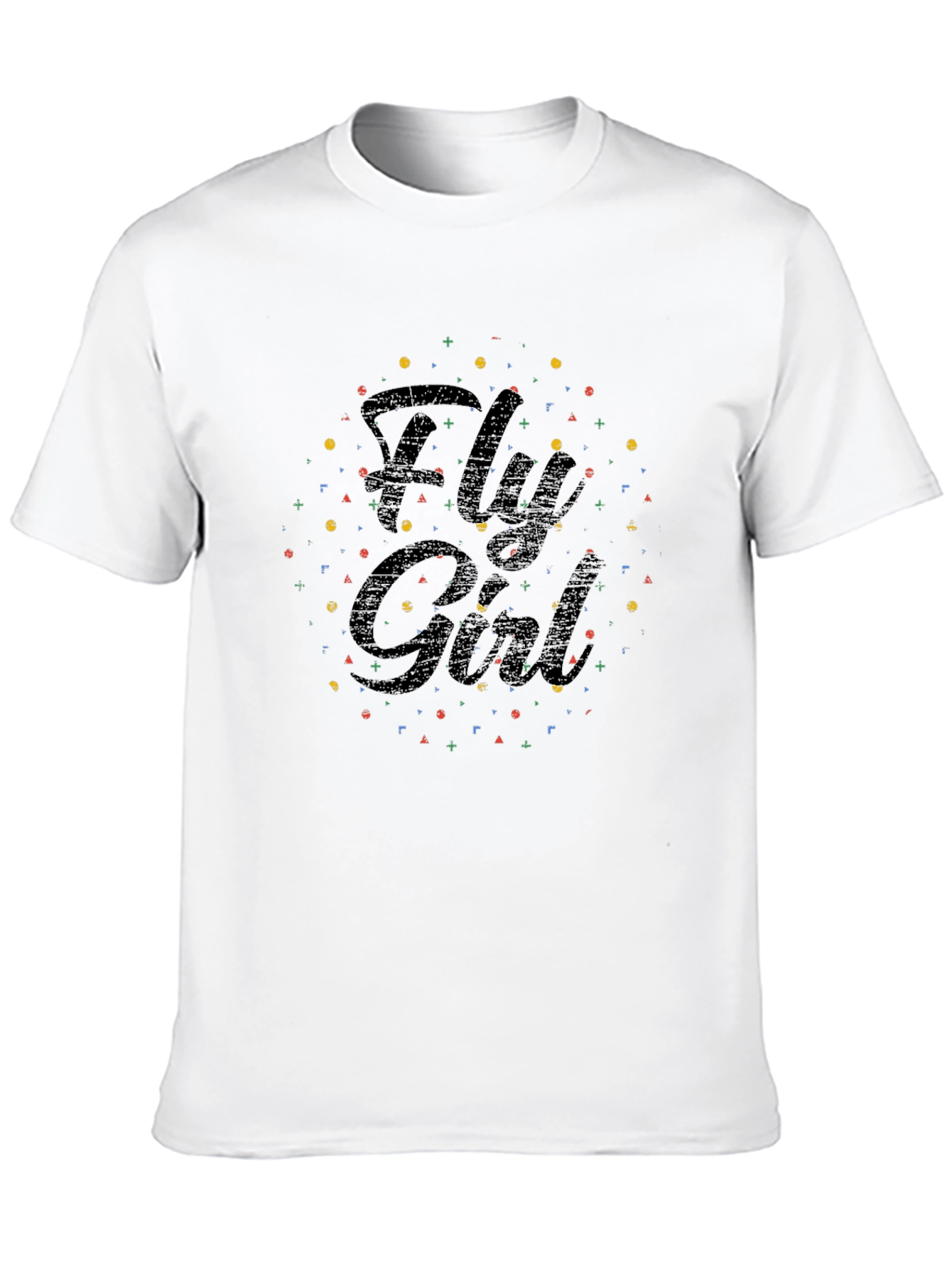 Fly Girl Black Graphic T-Shirt