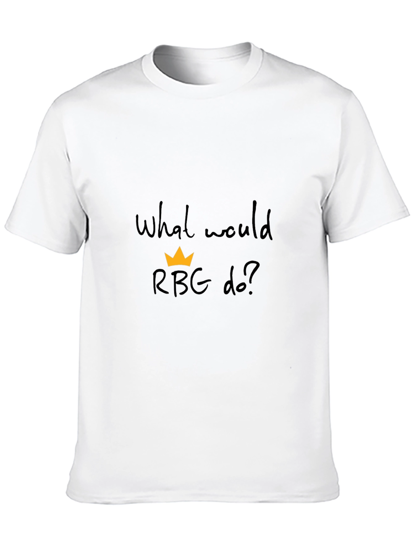 What Would RBG Do? Black T-Shirt