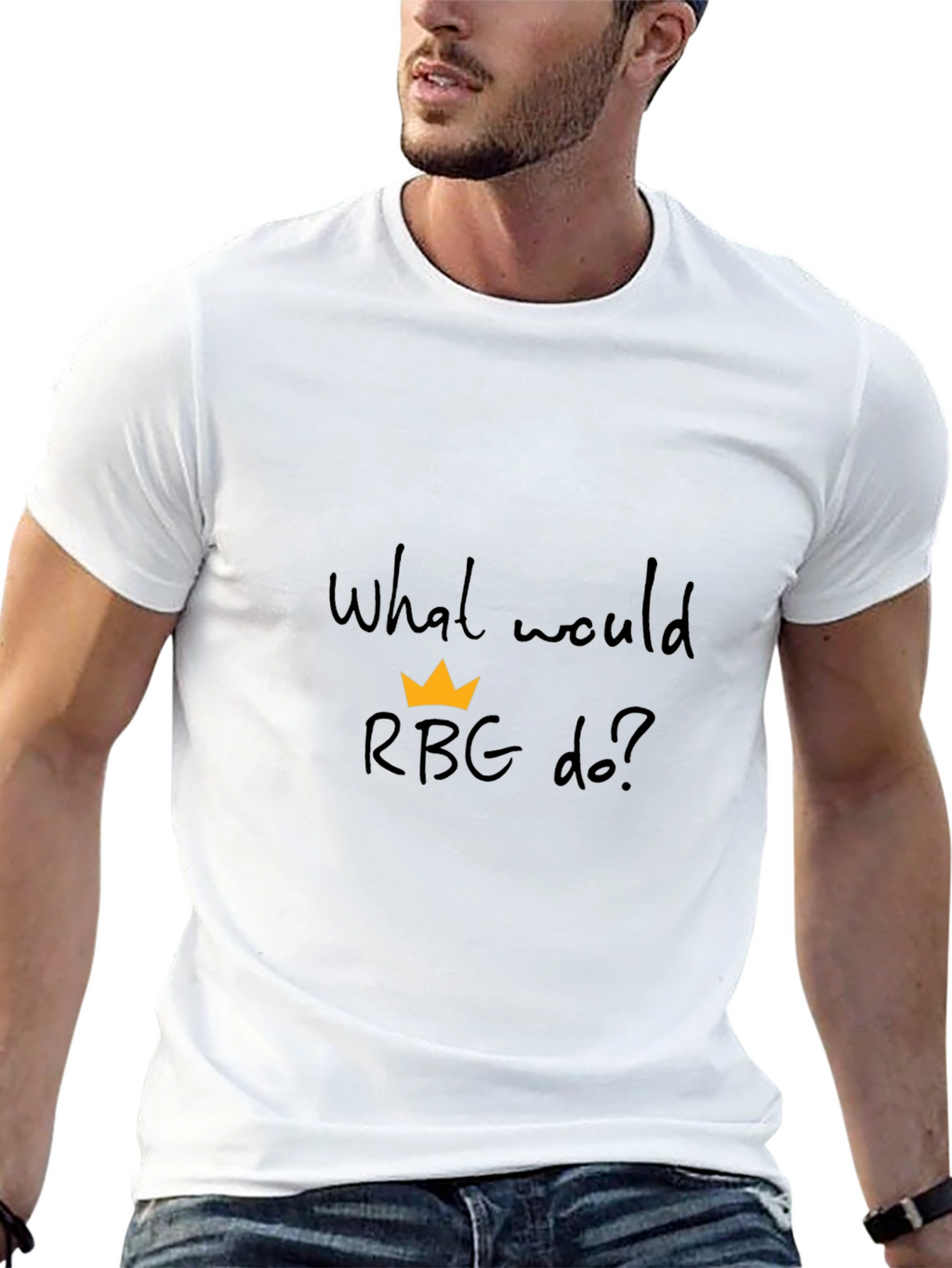 What Would RBG Do? Black T-Shirt