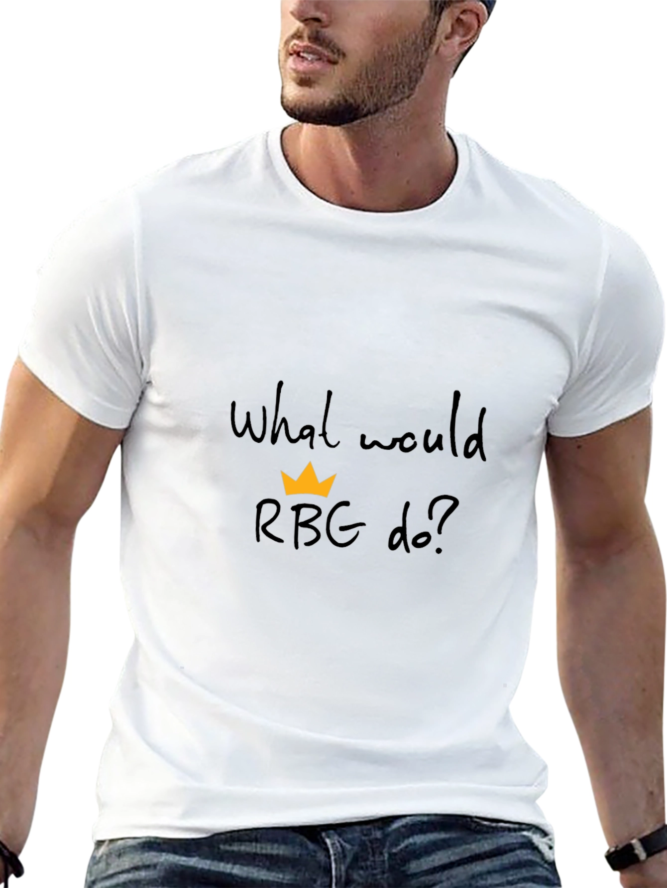 What Would RBG Do? Black T-Shirt