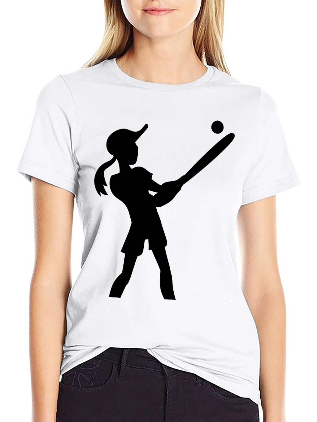 Silhouette Baseball T-Shirt