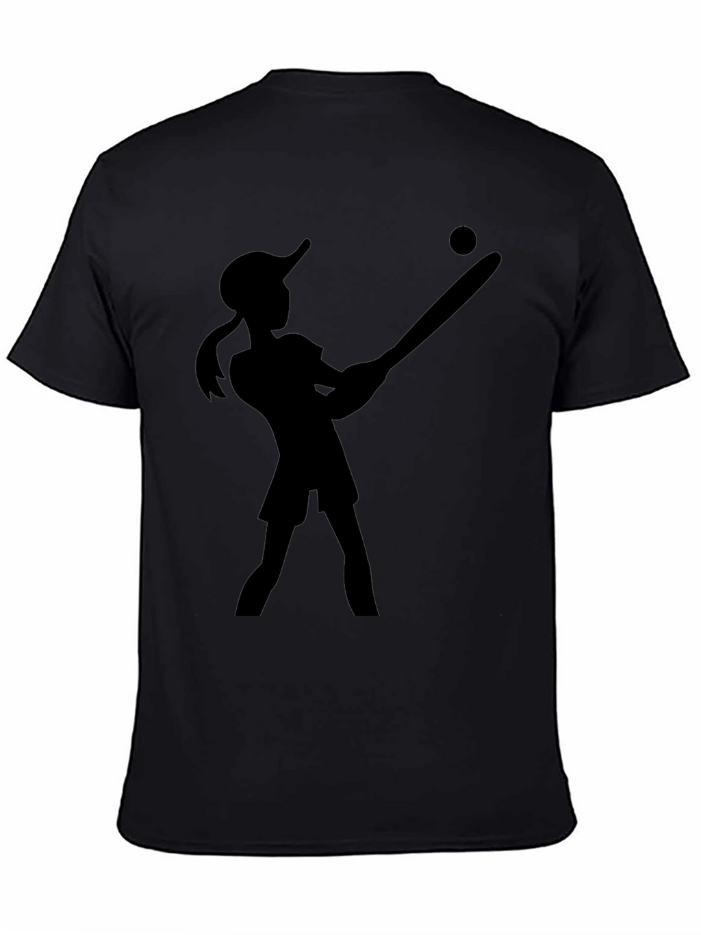 Silhouette Baseball T-Shirt