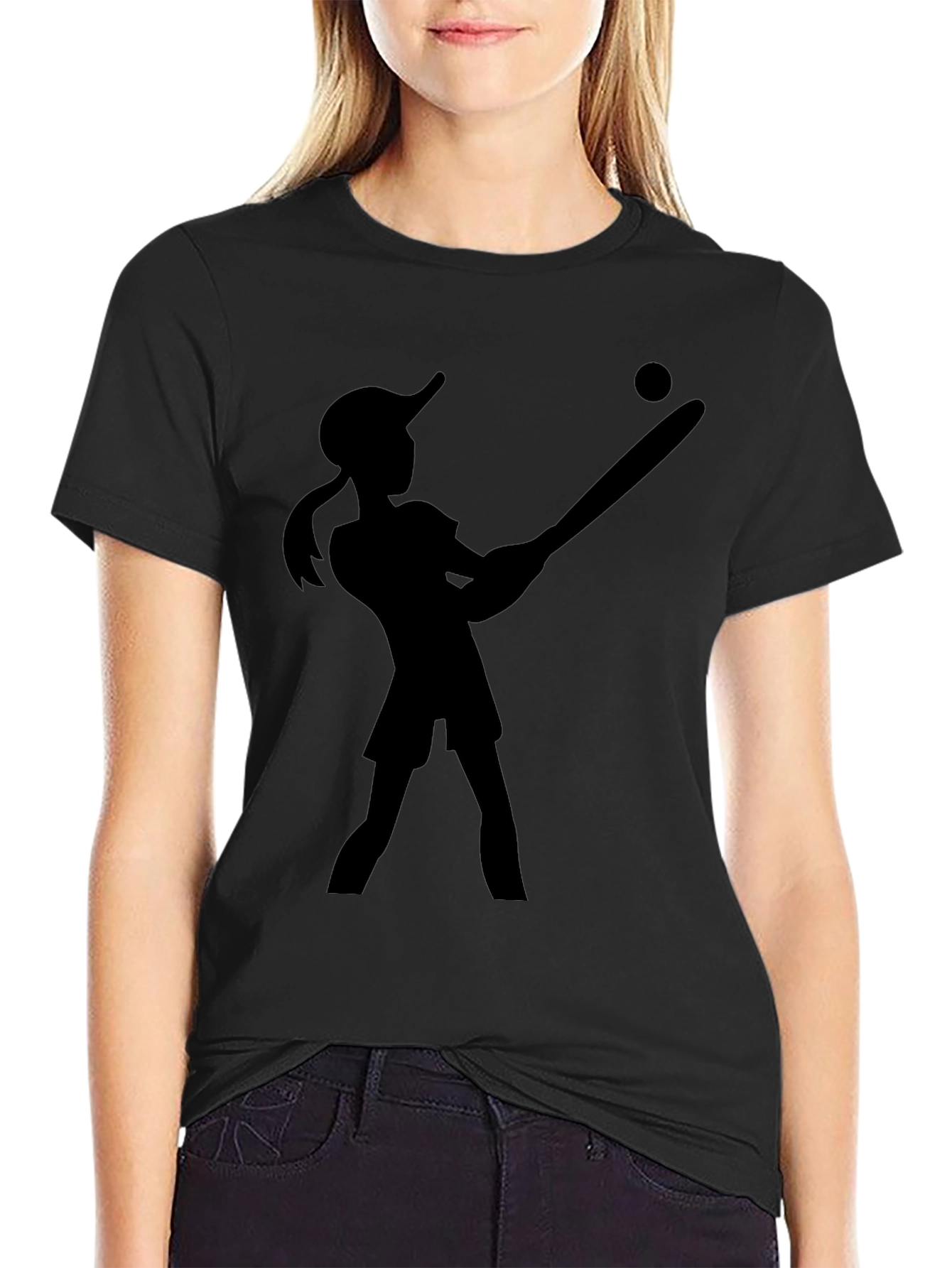 Silhouette Baseball T-Shirt