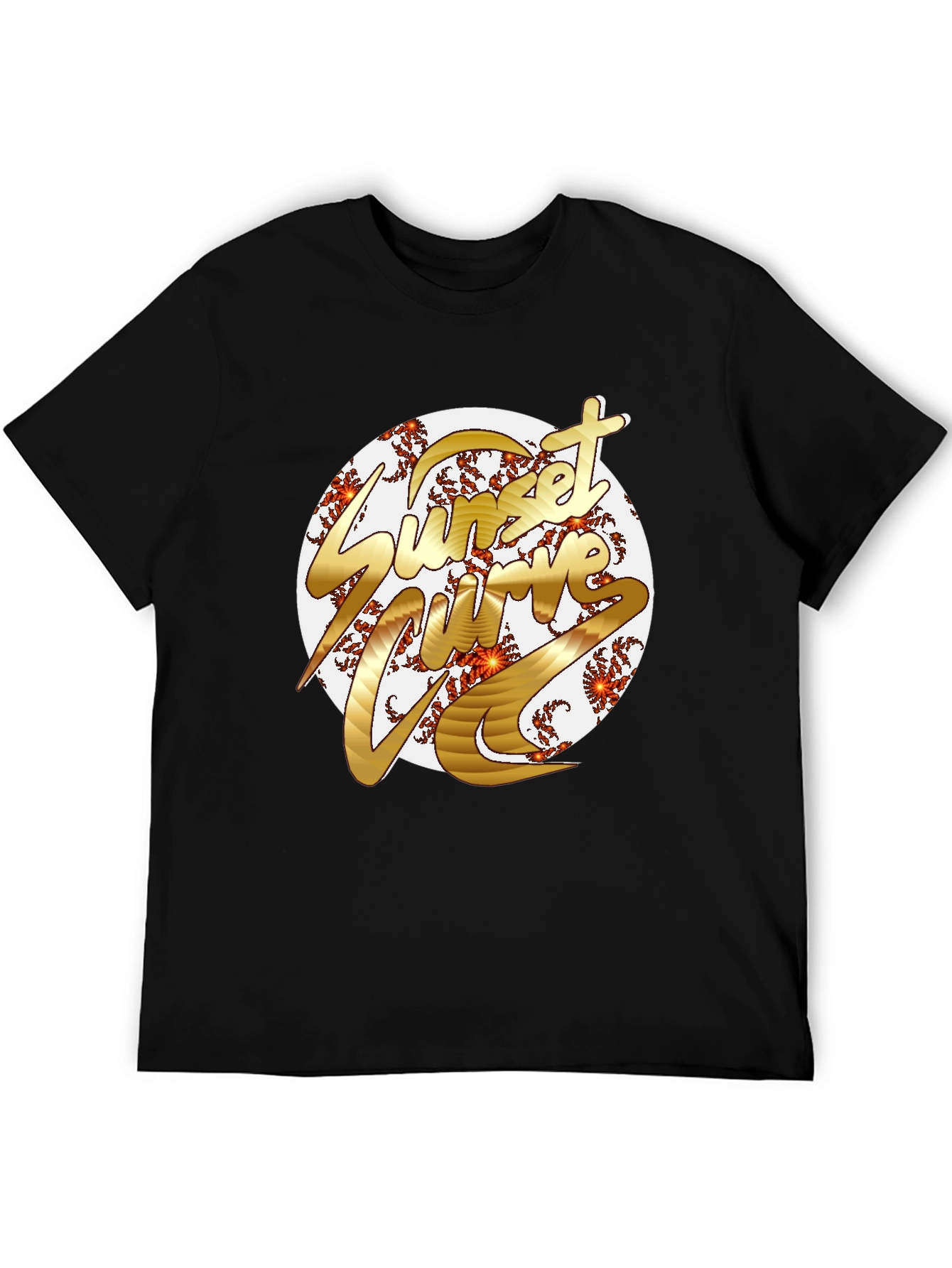 Sunset Curve Graphic T-Shirt