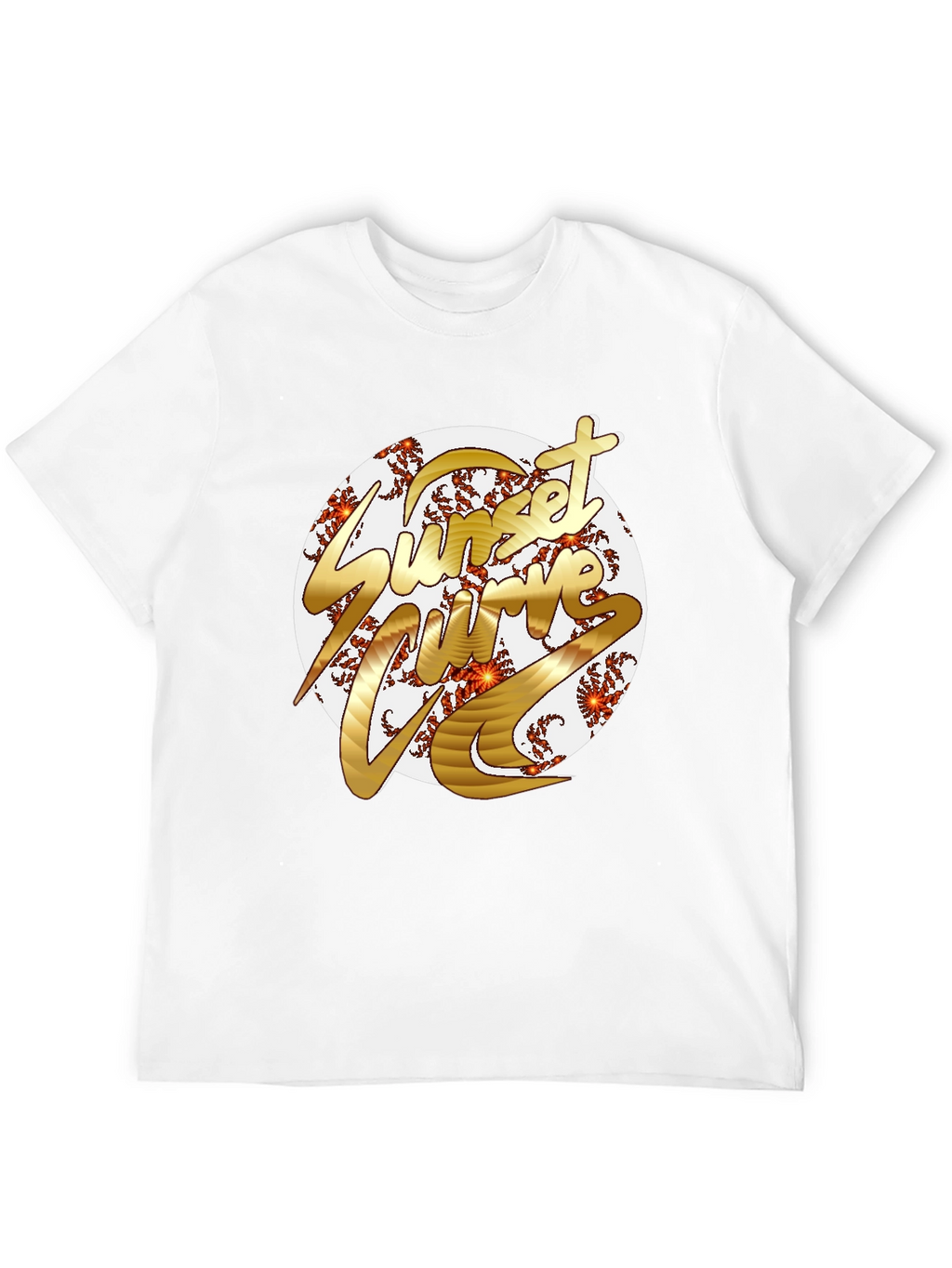 Sunset Curve Graphic T-Shirt