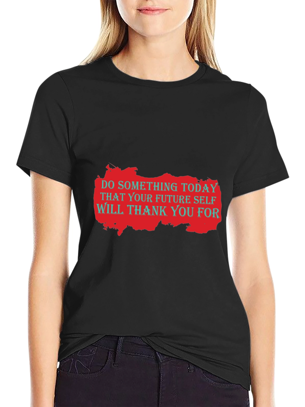 Motivational Graphic T-Shirt: Do Something Today