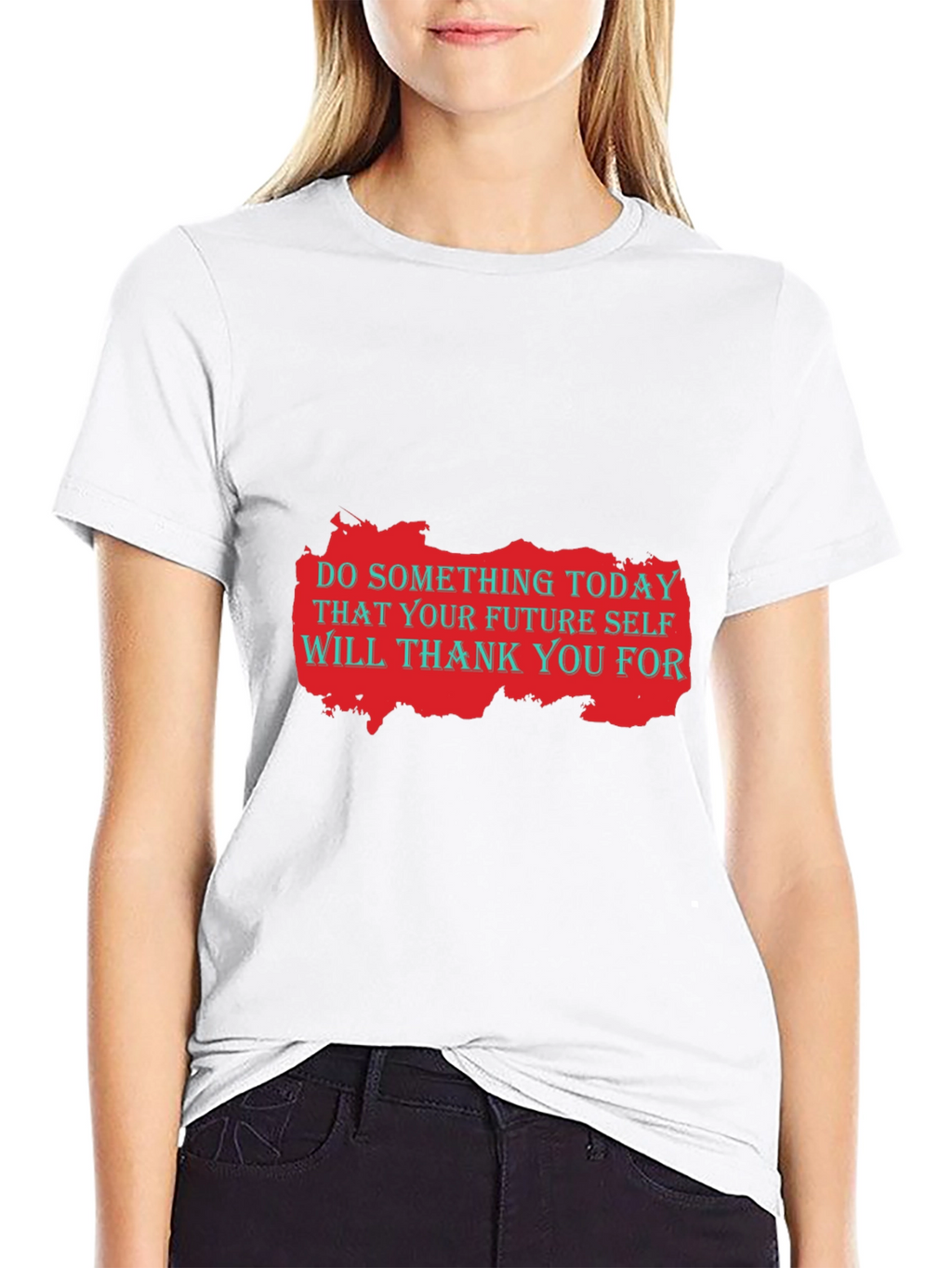 Motivational Graphic T-Shirt: Do Something Today