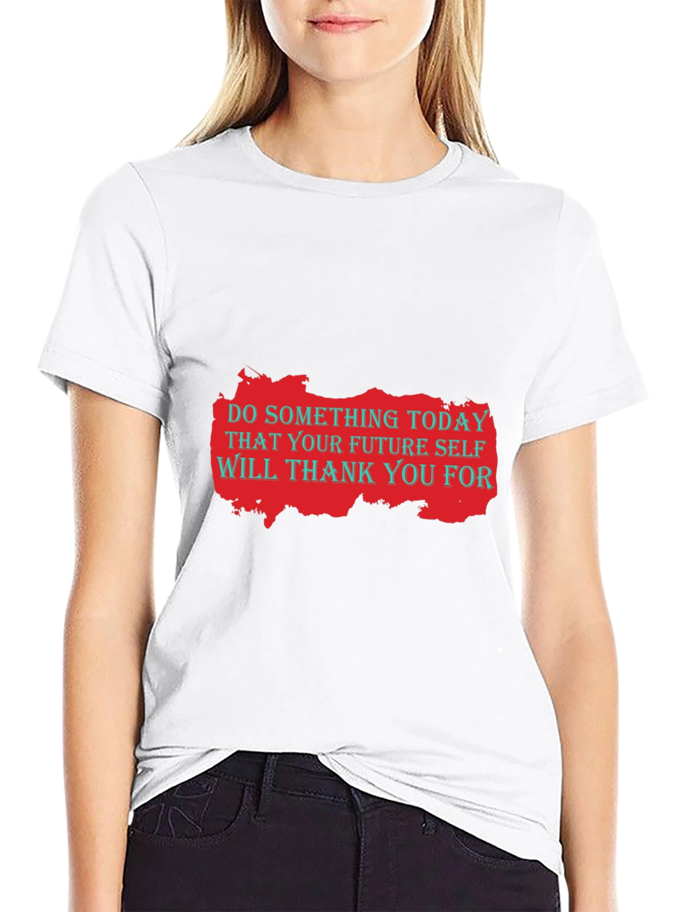 Motivational Graphic T-Shirt: Do Something Today