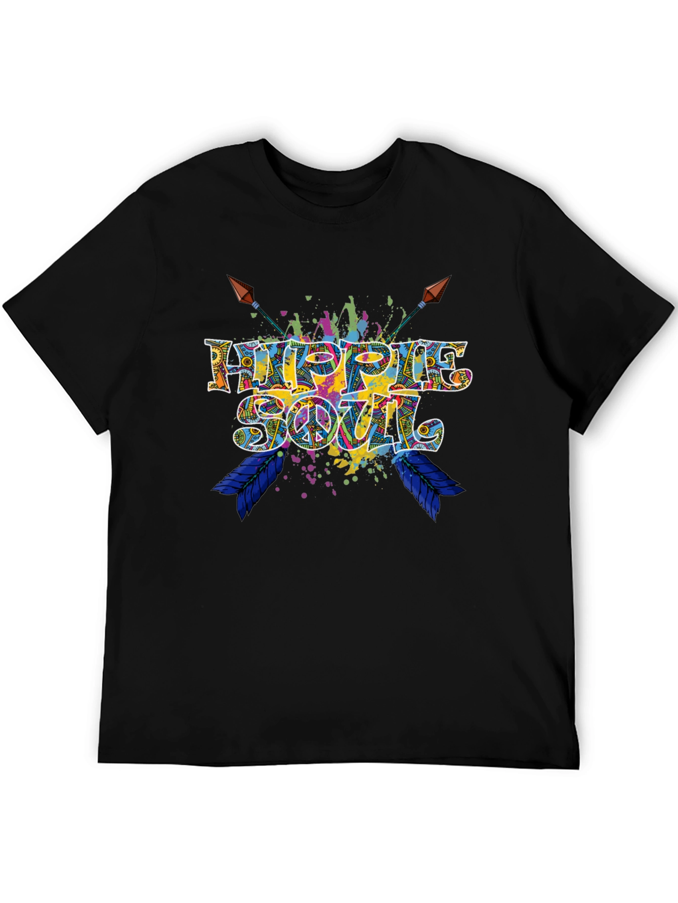 Hippie Soul T-Shirt - Colorful Graphic Tee