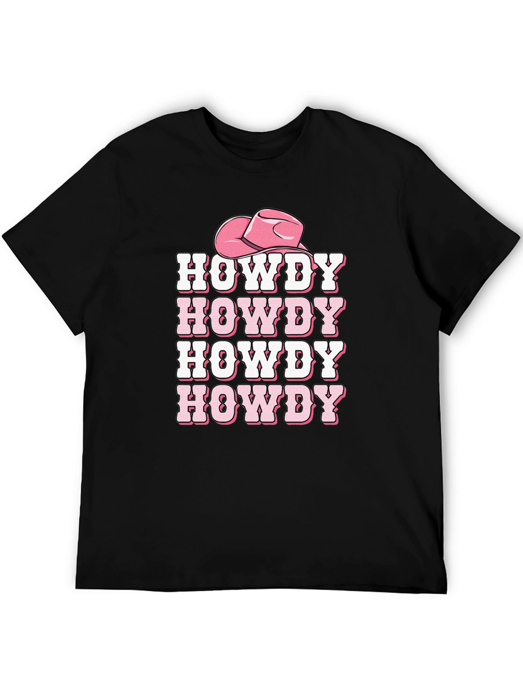 Howdy Cowboy Hat T-Shirt