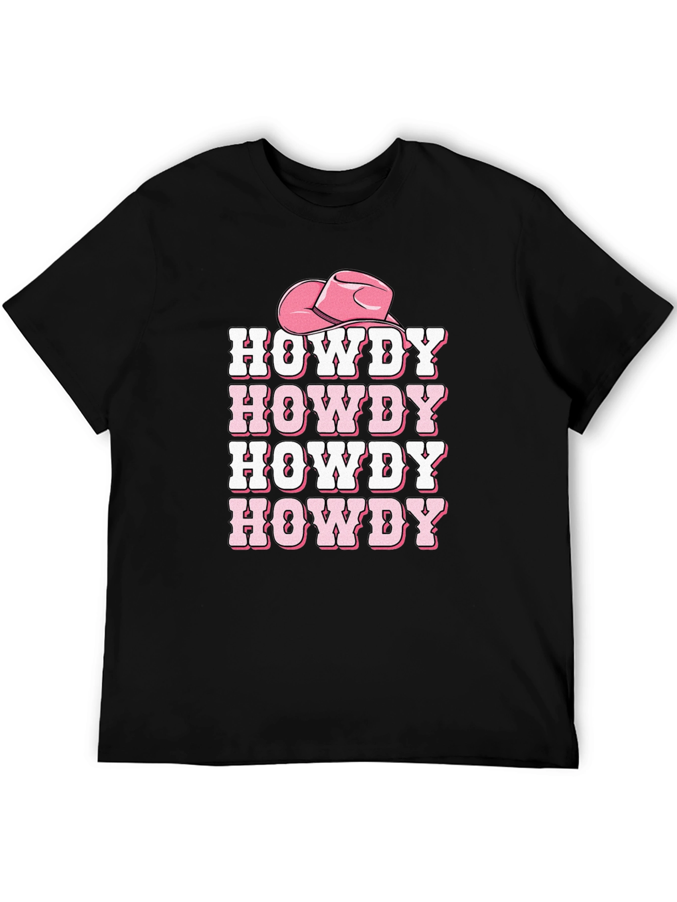 Howdy Cowboy Hat T-Shirt