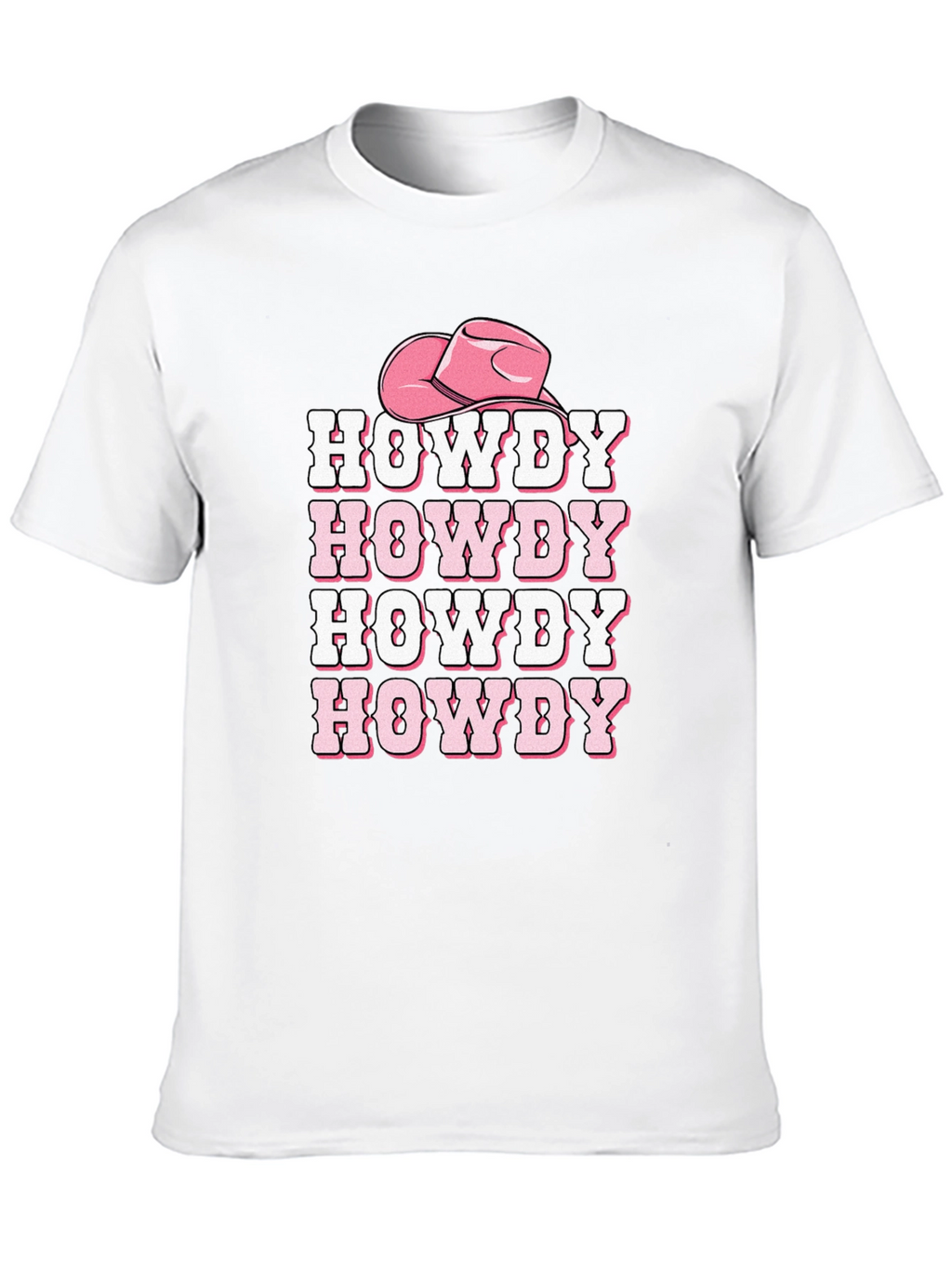 Howdy Cowboy Hat T-Shirt