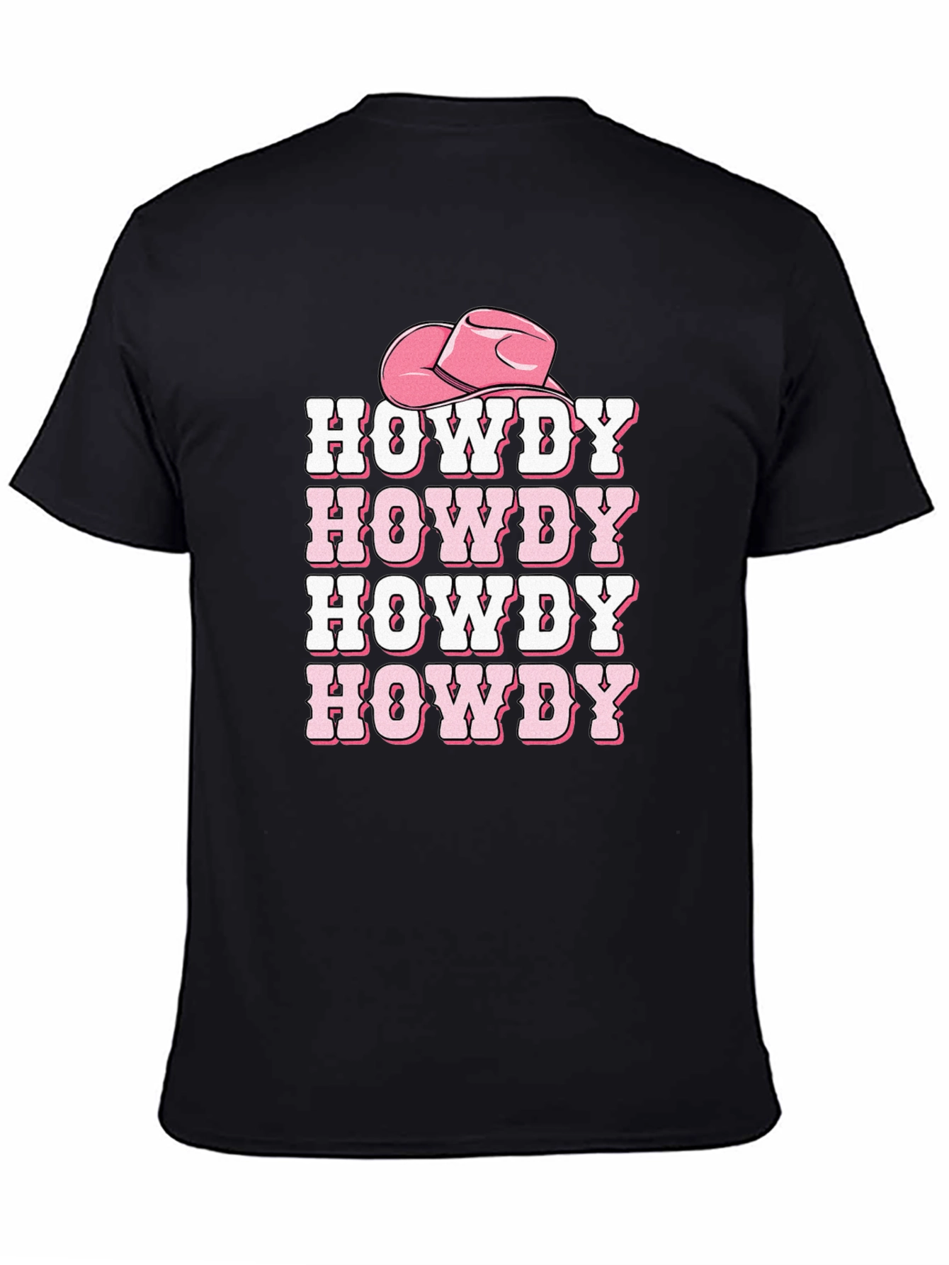 Howdy Cowboy Hat T-Shirt