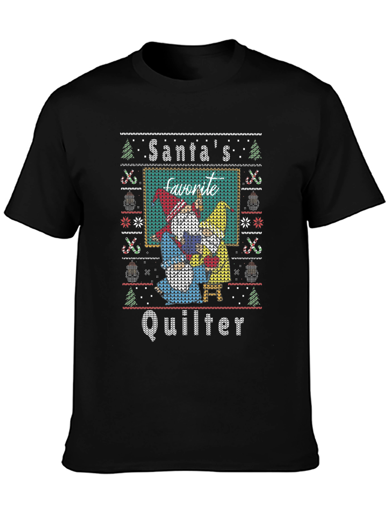 Santas Favorite Quilter T-Shirt