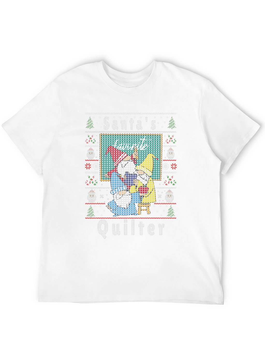 Santas Favorite Quilter T-Shirt