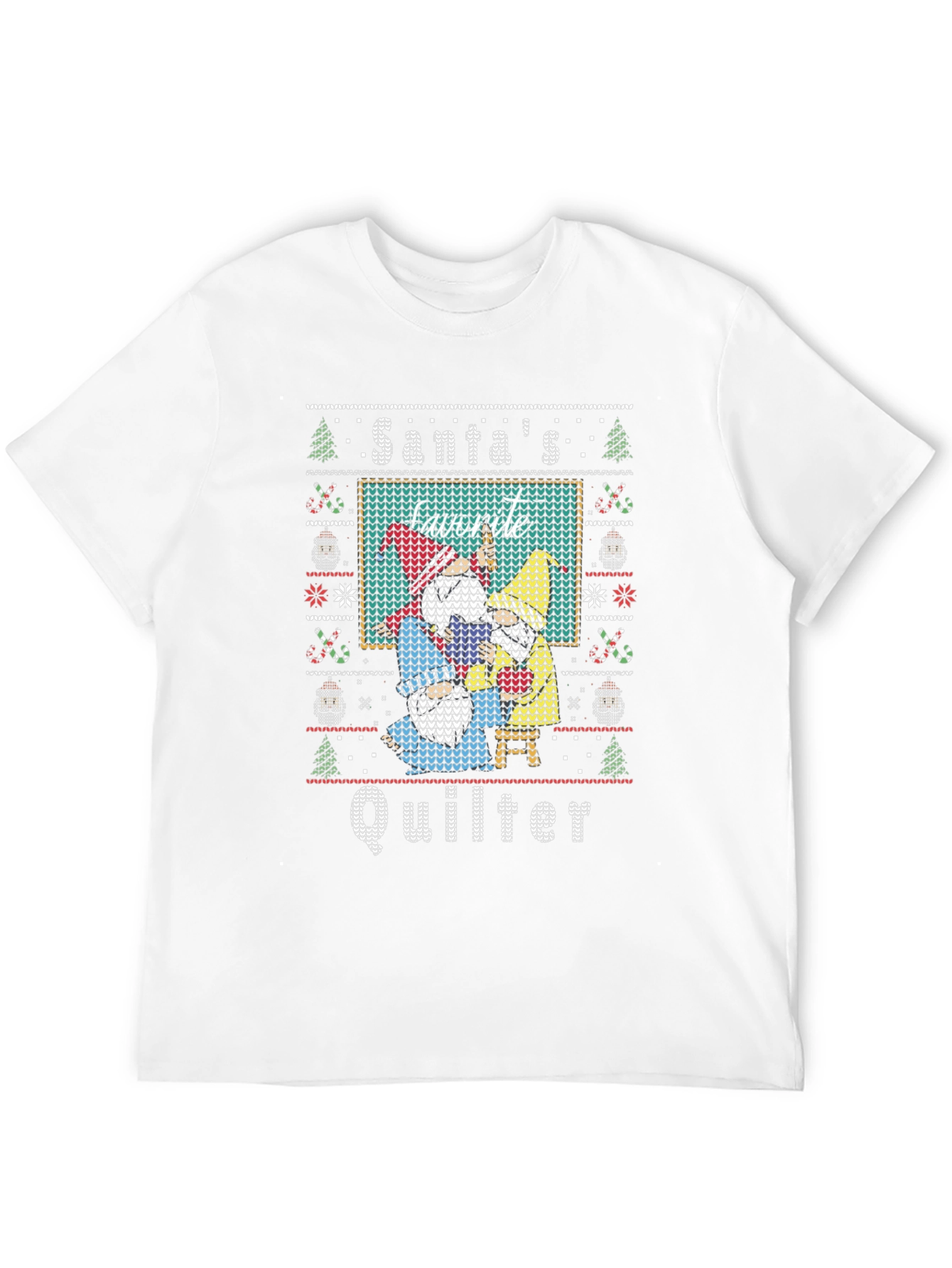 Santas Favorite Quilter T-Shirt