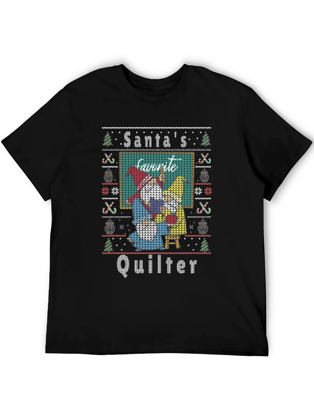 Santas Favorite Quilter T-Shirt