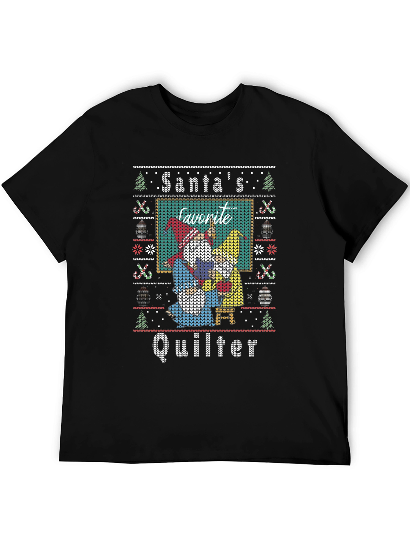 Santas Favorite Quilter T-Shirt